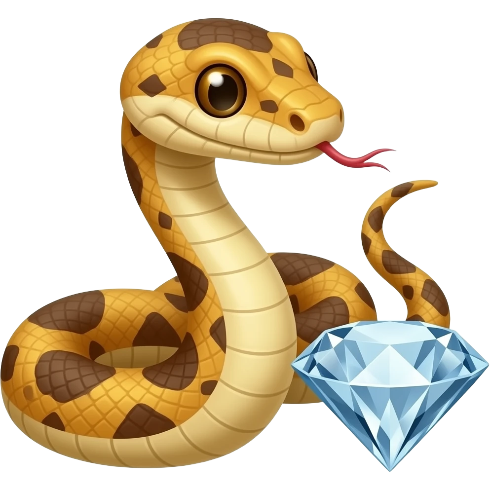 🐍💎 emoji