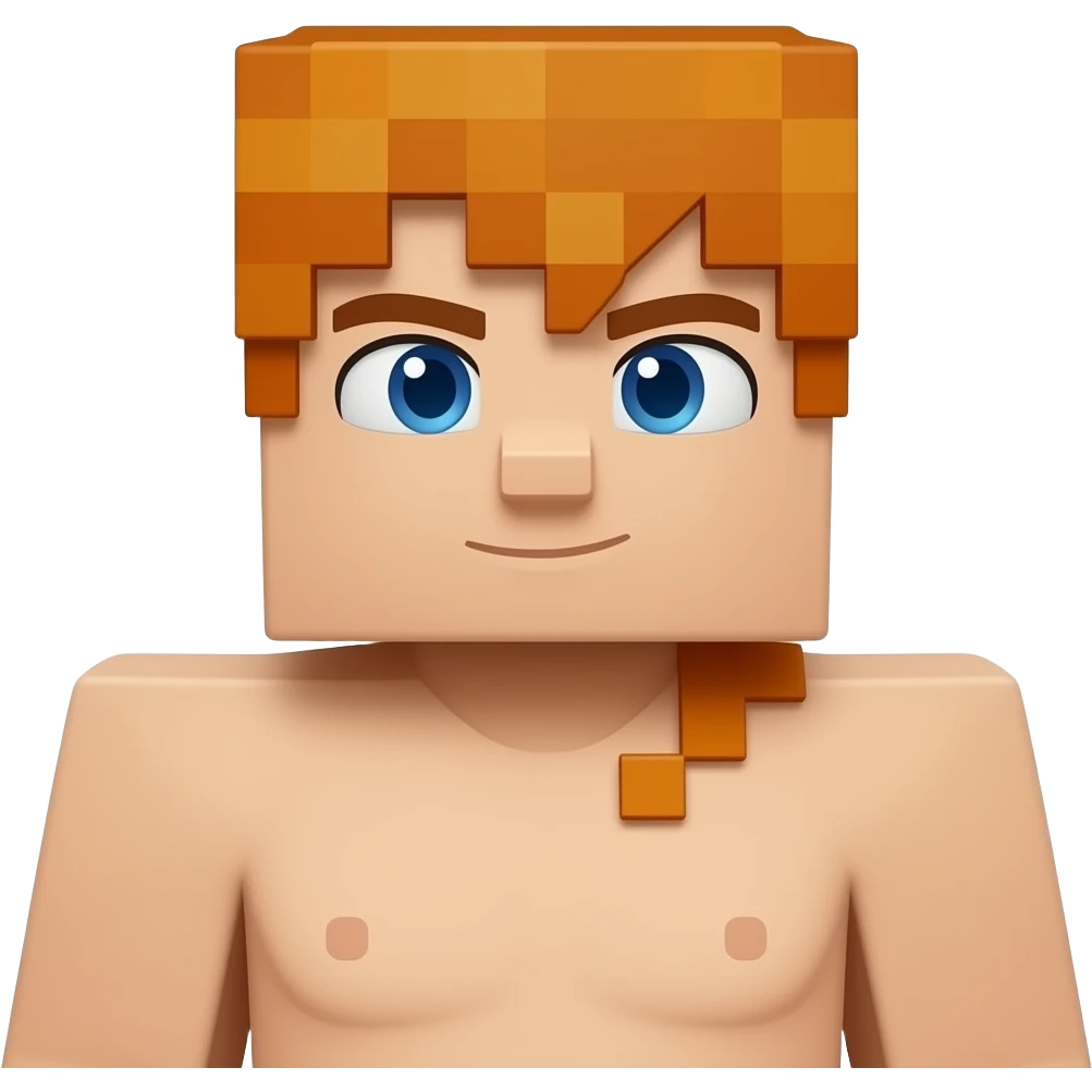 naked alex from minecraft alex emoji