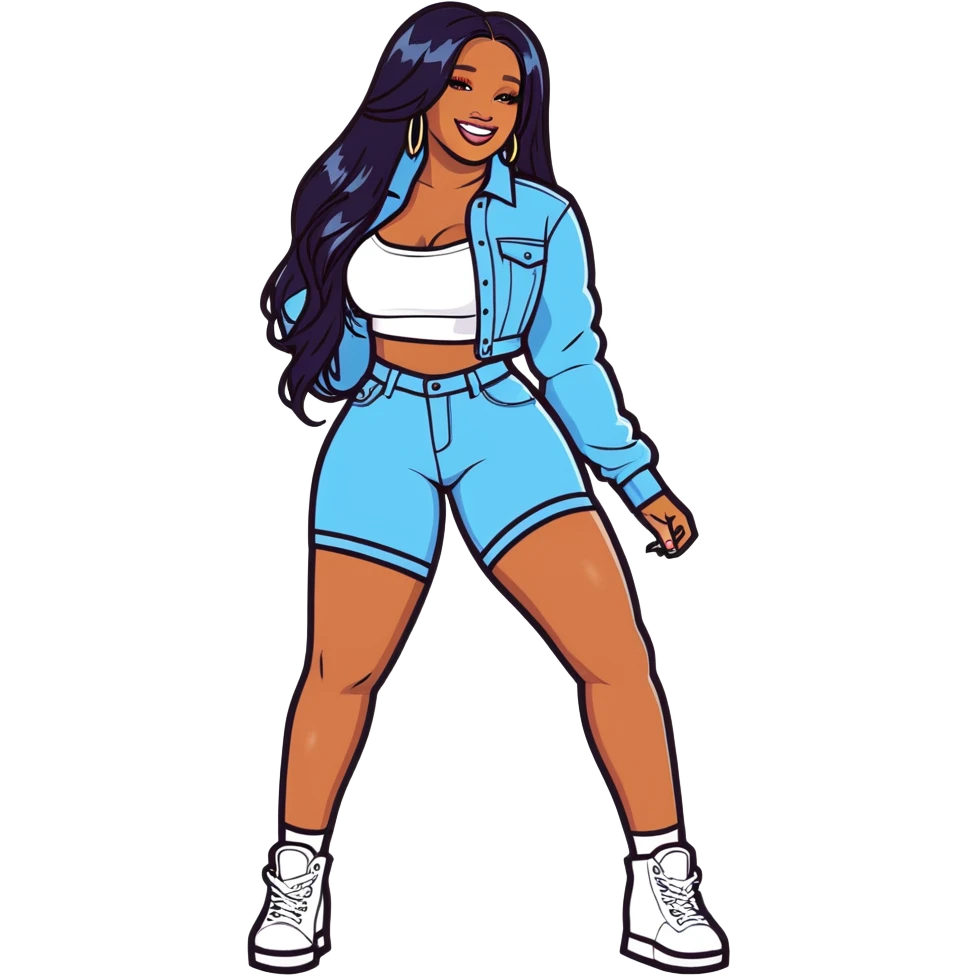 Megan thee stallion suga emoji