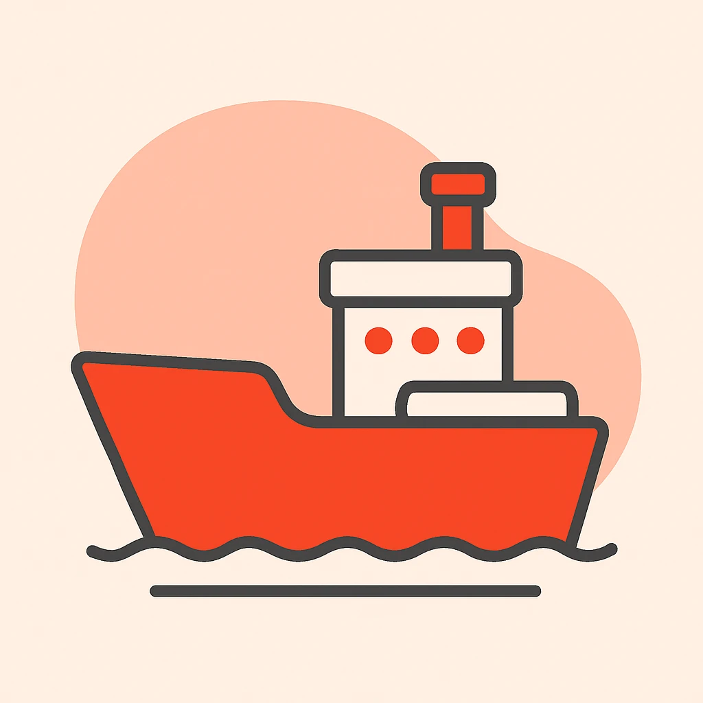 Ship emoji