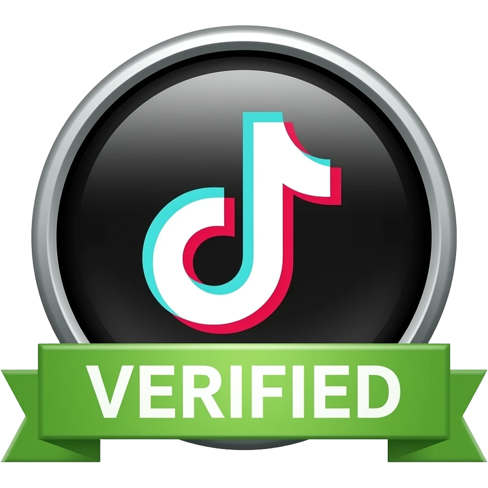 TikTok verified badge logo emoji