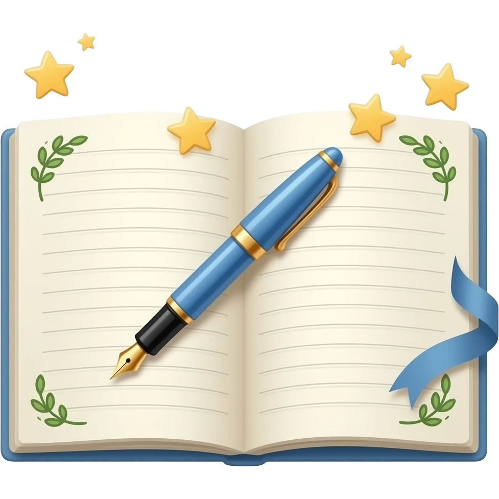 journal aesthetic emoji