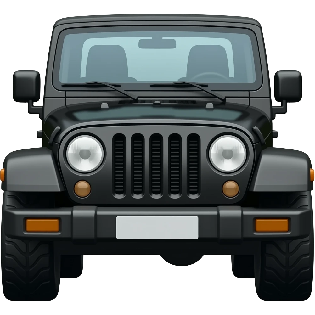 Black car thar to be precise emoji