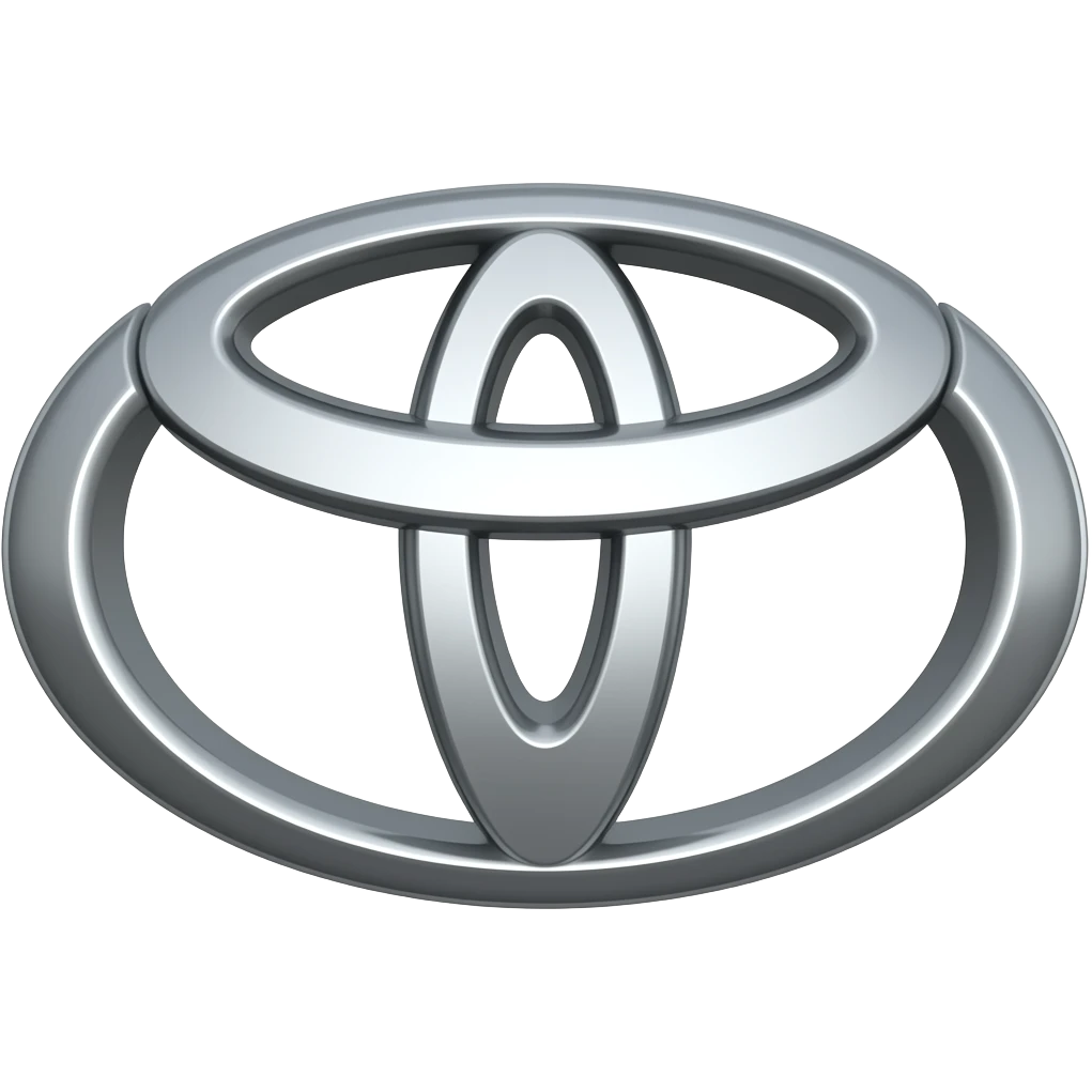Toyota logo 3d emoji