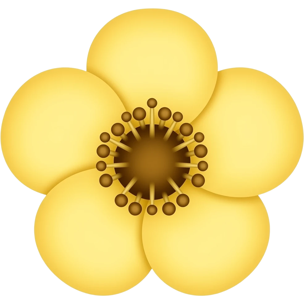 Kawaii espino amarillo emoji