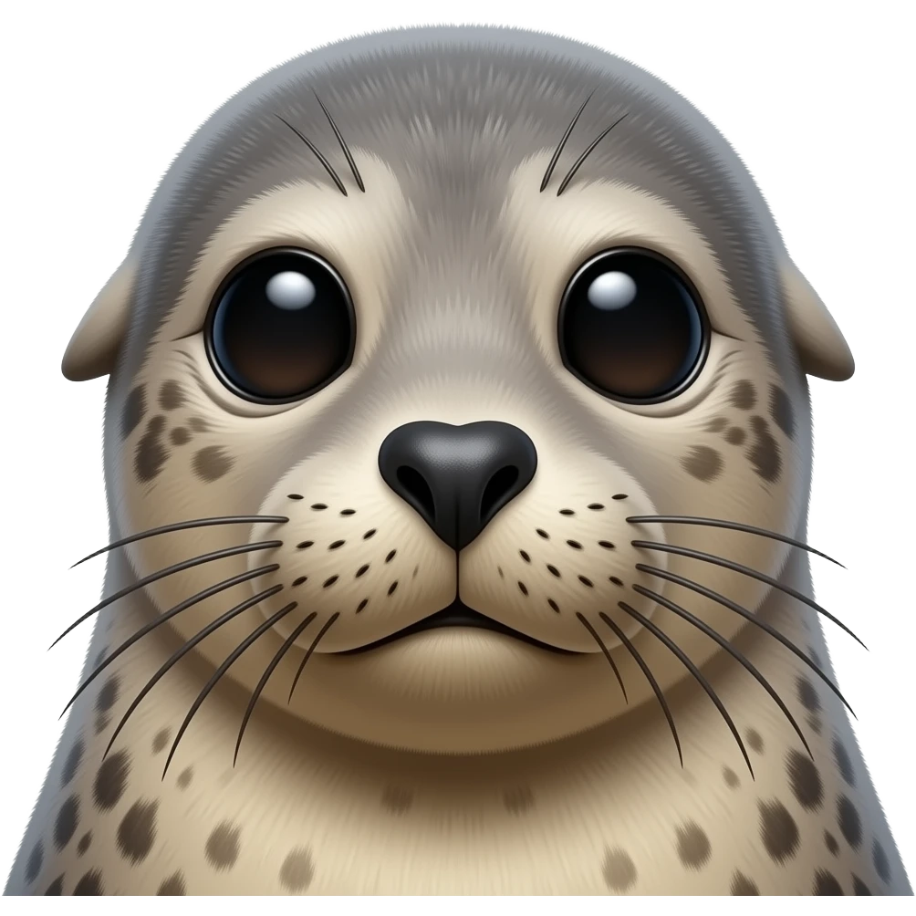 seal with front view close up emoji