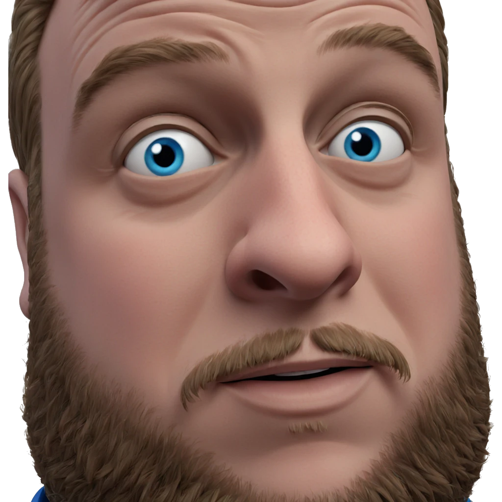 blue eyed male portrait emoji