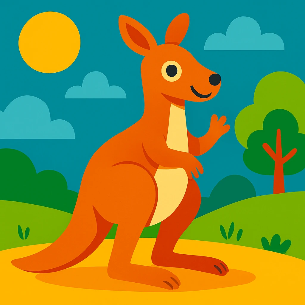 Kangaroo emoji