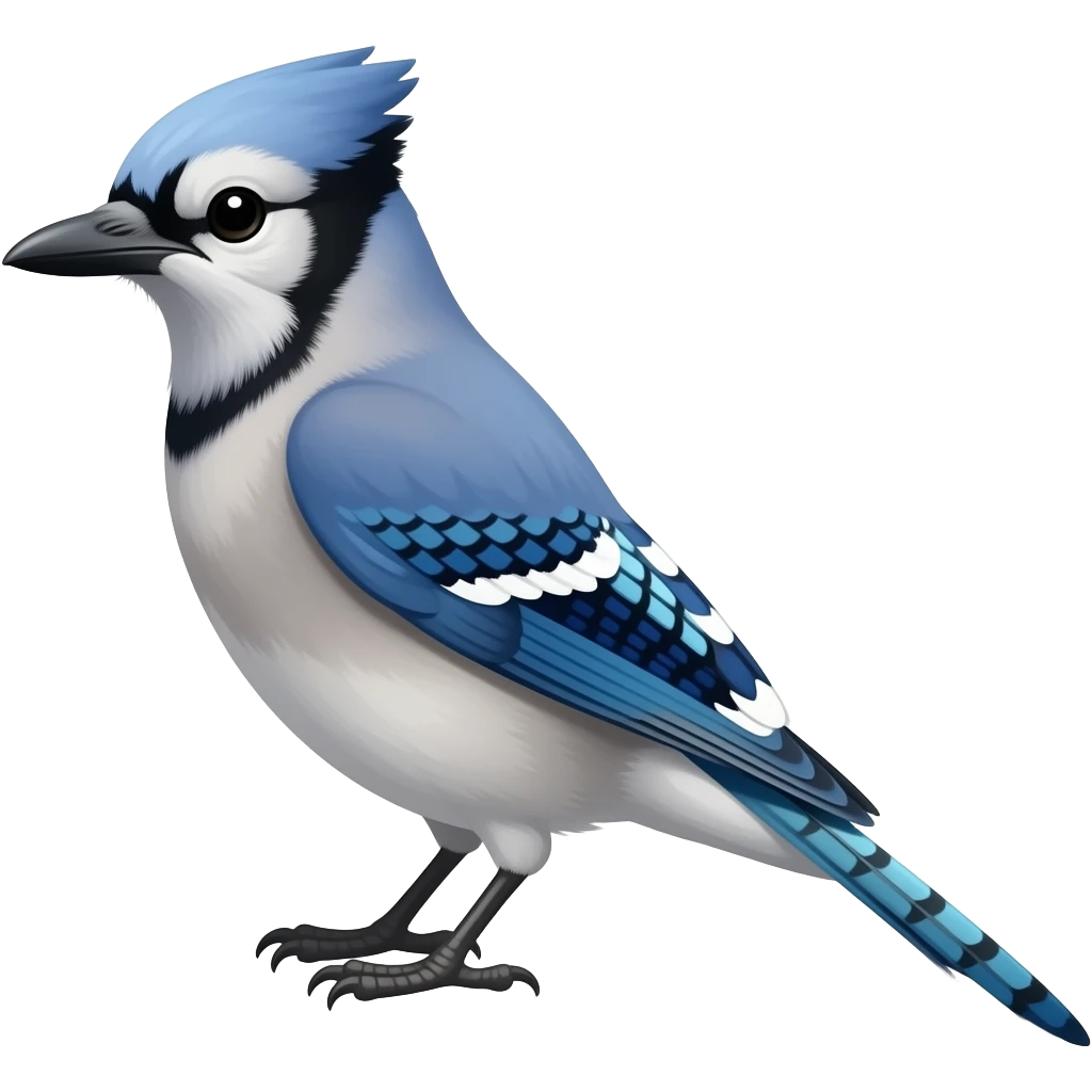 Bluejay emoji