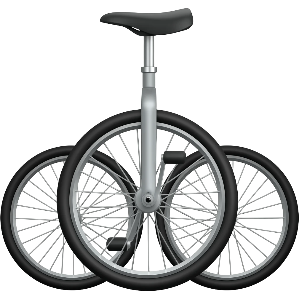 just a unicycle no person emoji