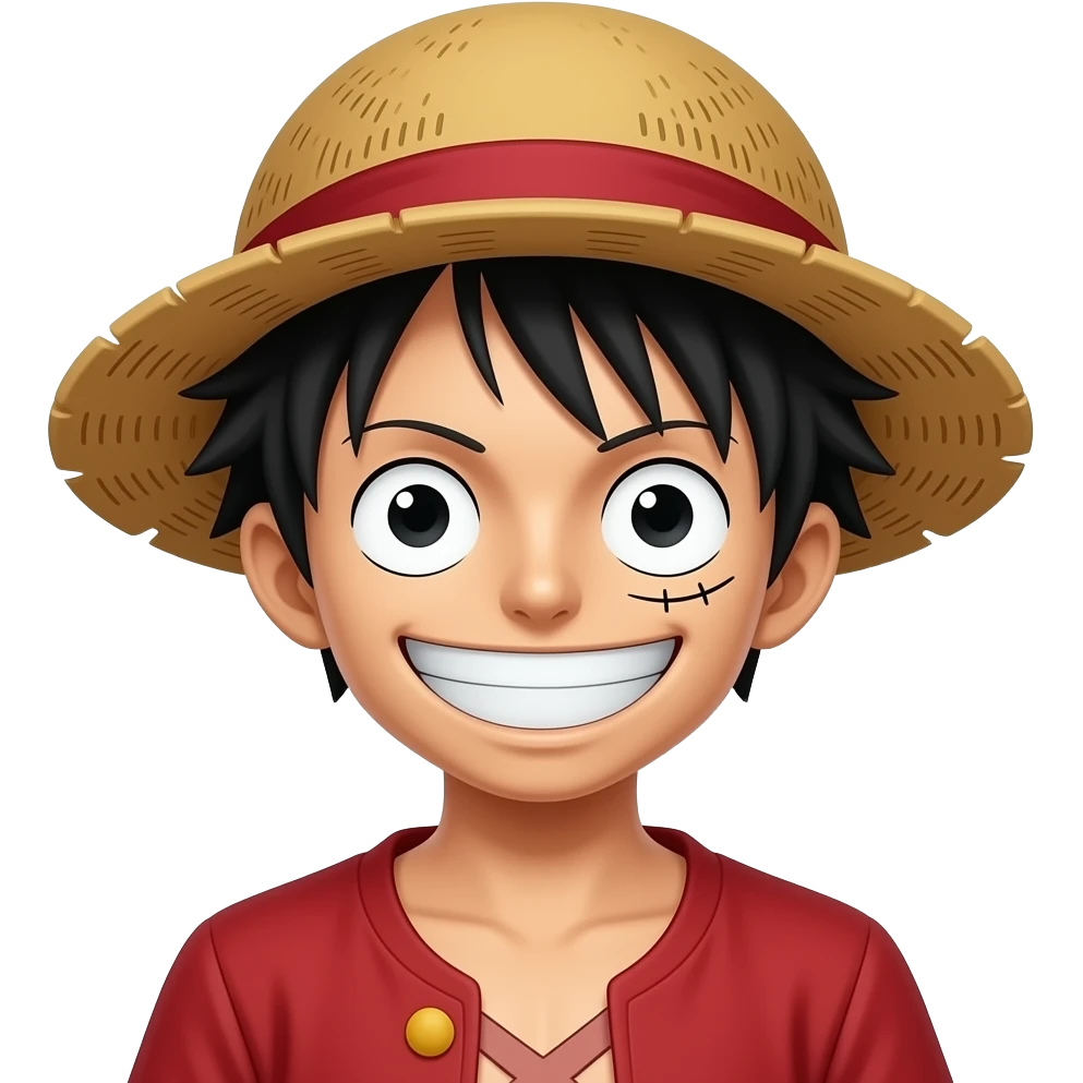 Luffy emoji
