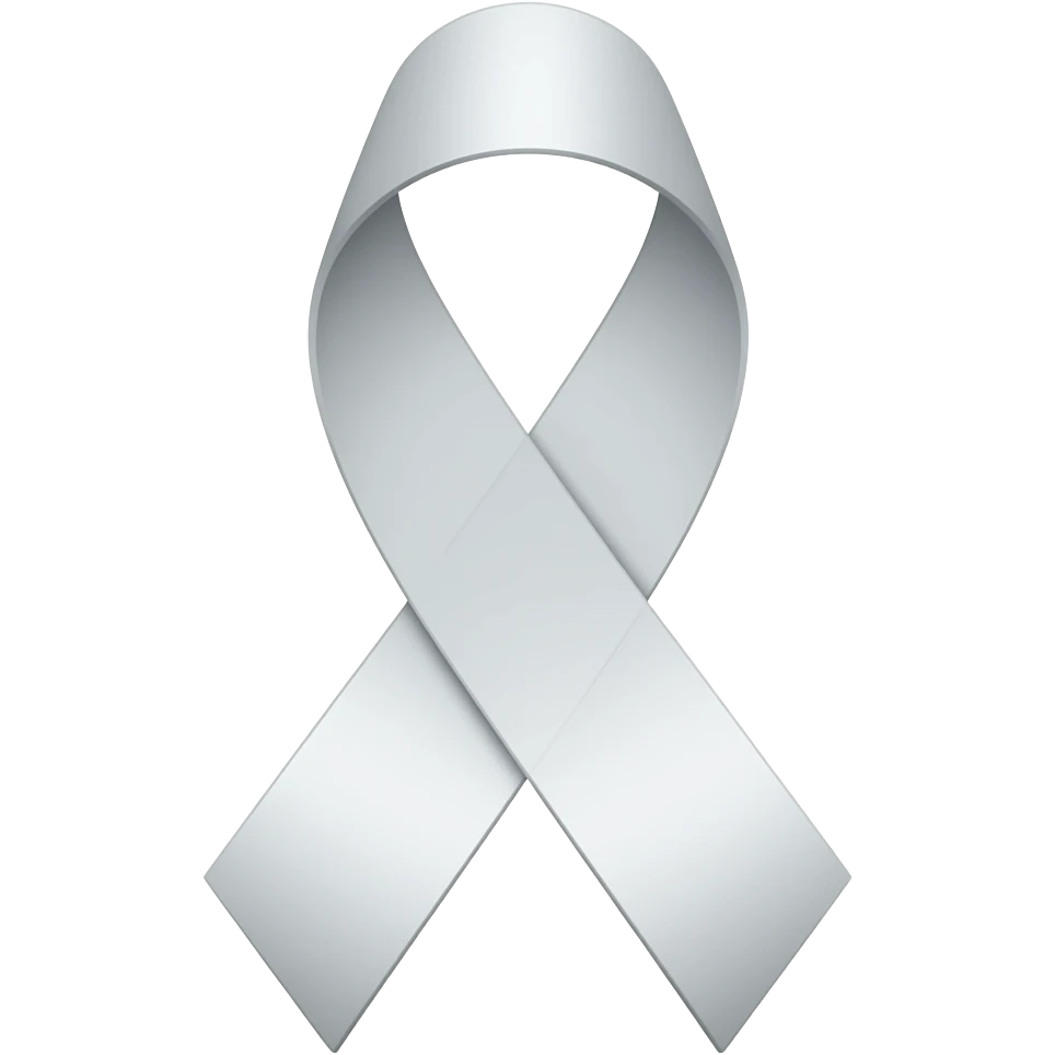 WHITE RIBON emoji