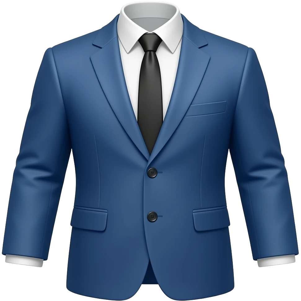blue blazer emoji