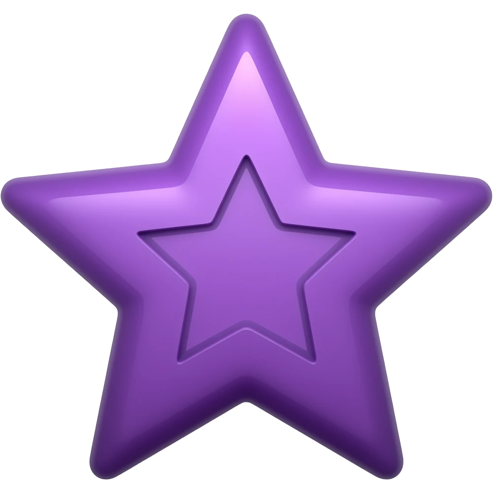 purple star emoji