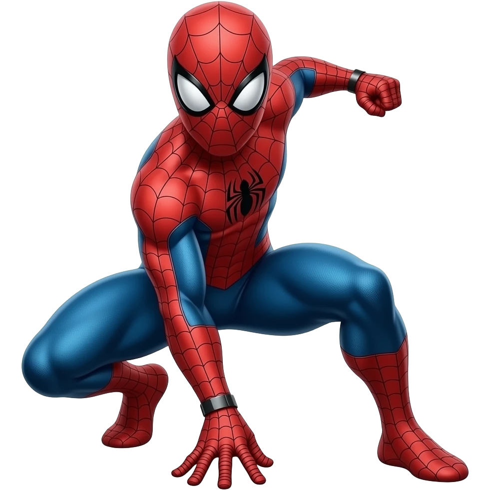 SPIDERMAN CUERPO COMPLETO LUCHANDO emoji