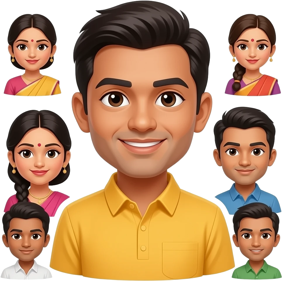 Indian Crowd emoji