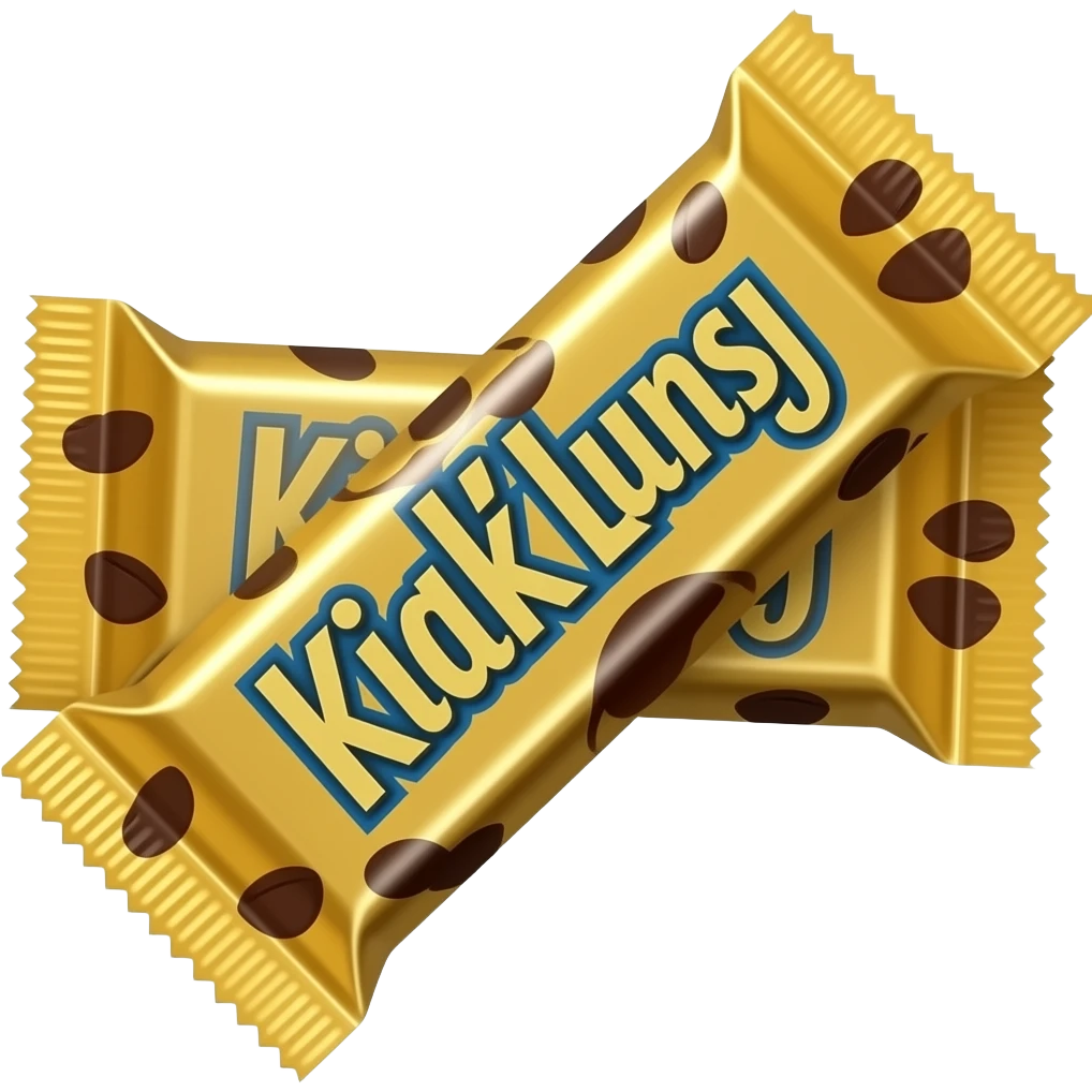 Kvikk Lunsj-sjokolade-bar emoji