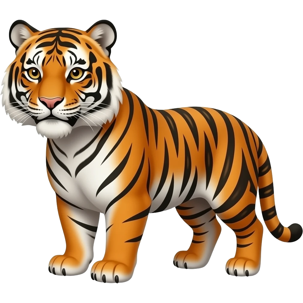 Stupid tiger emoji
