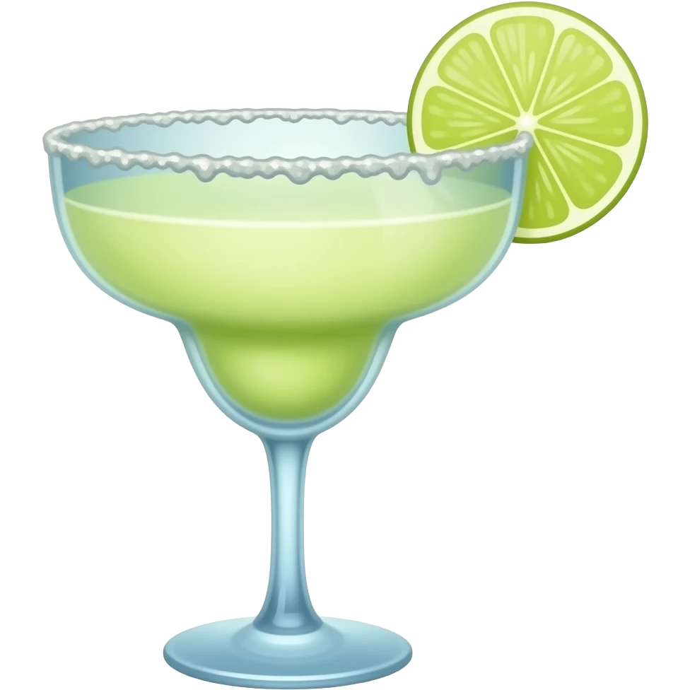 Single margarita flower emoji