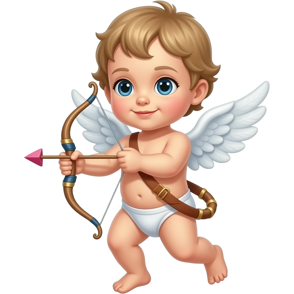 cherub with cupid bow emoji