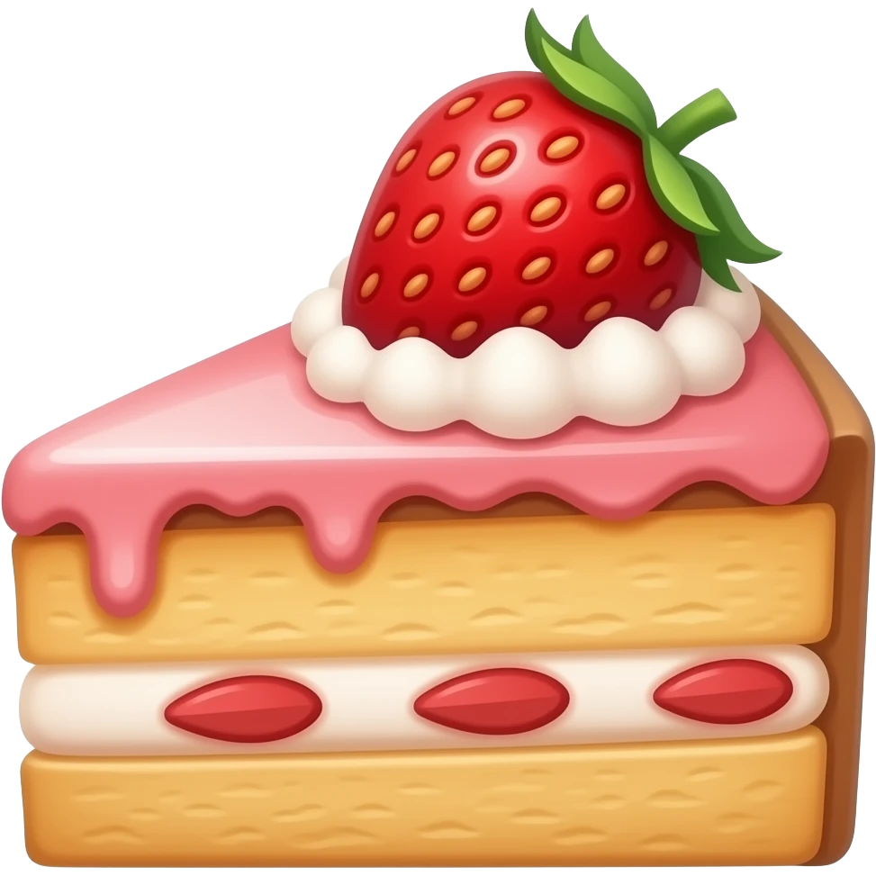 strawberry shortcake con apariencia de Pable Neruda emoji