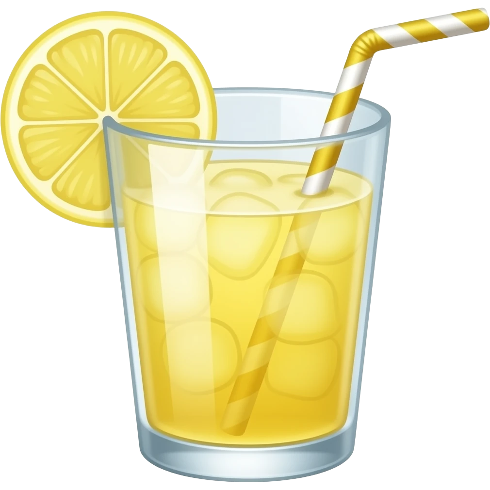 limonade in cup emoji