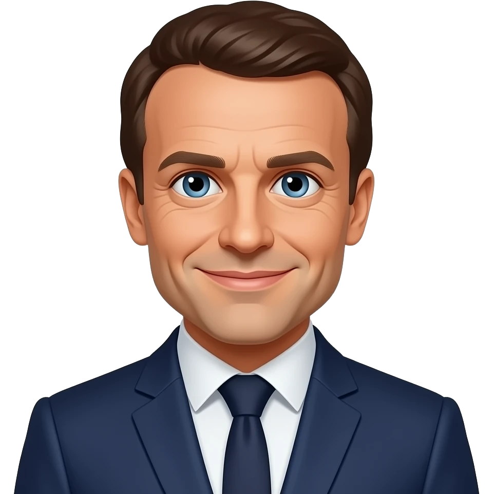 Emmanuel Macron emoji