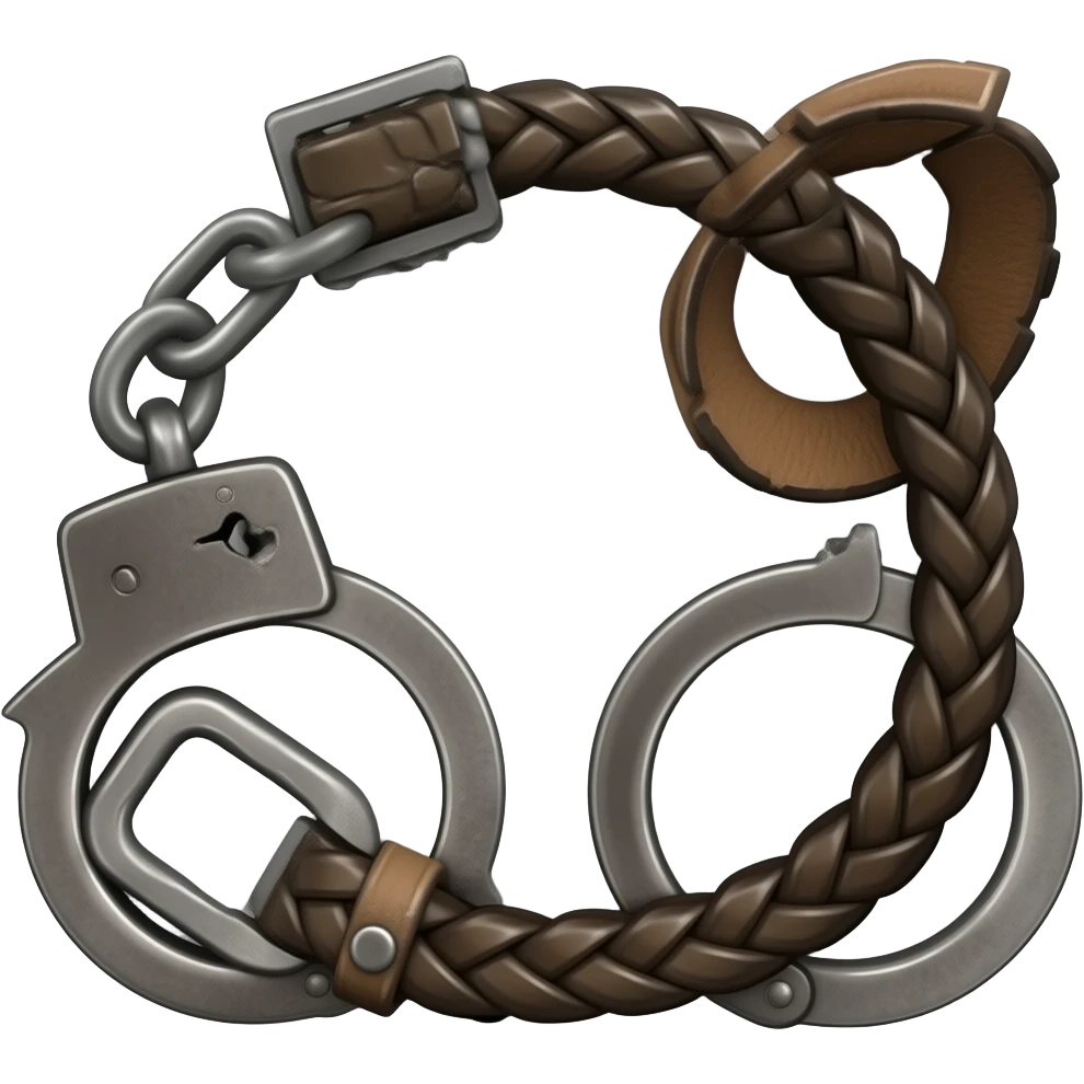 Belt handcuffs emoji