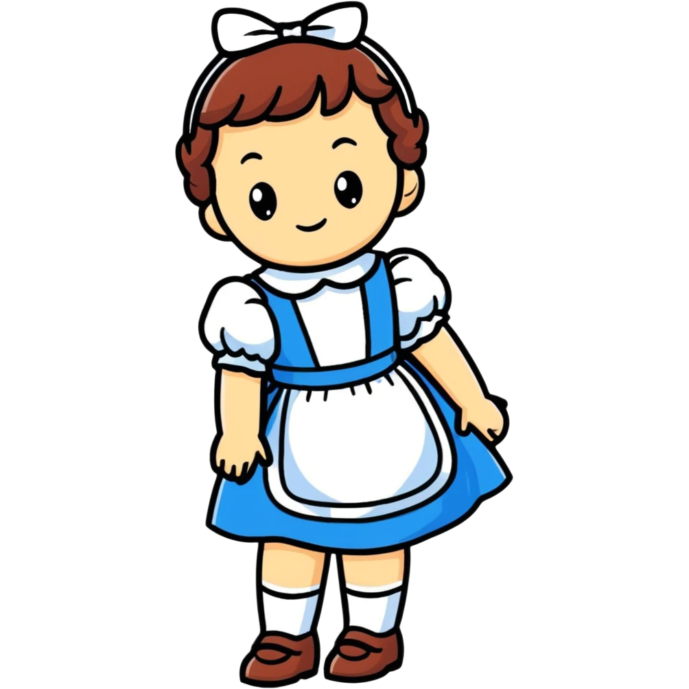 Dorothy from The Wizard of Oz emoji