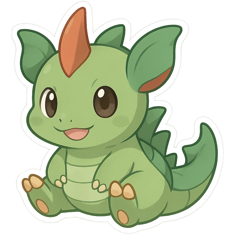 一只三家龙 emoji