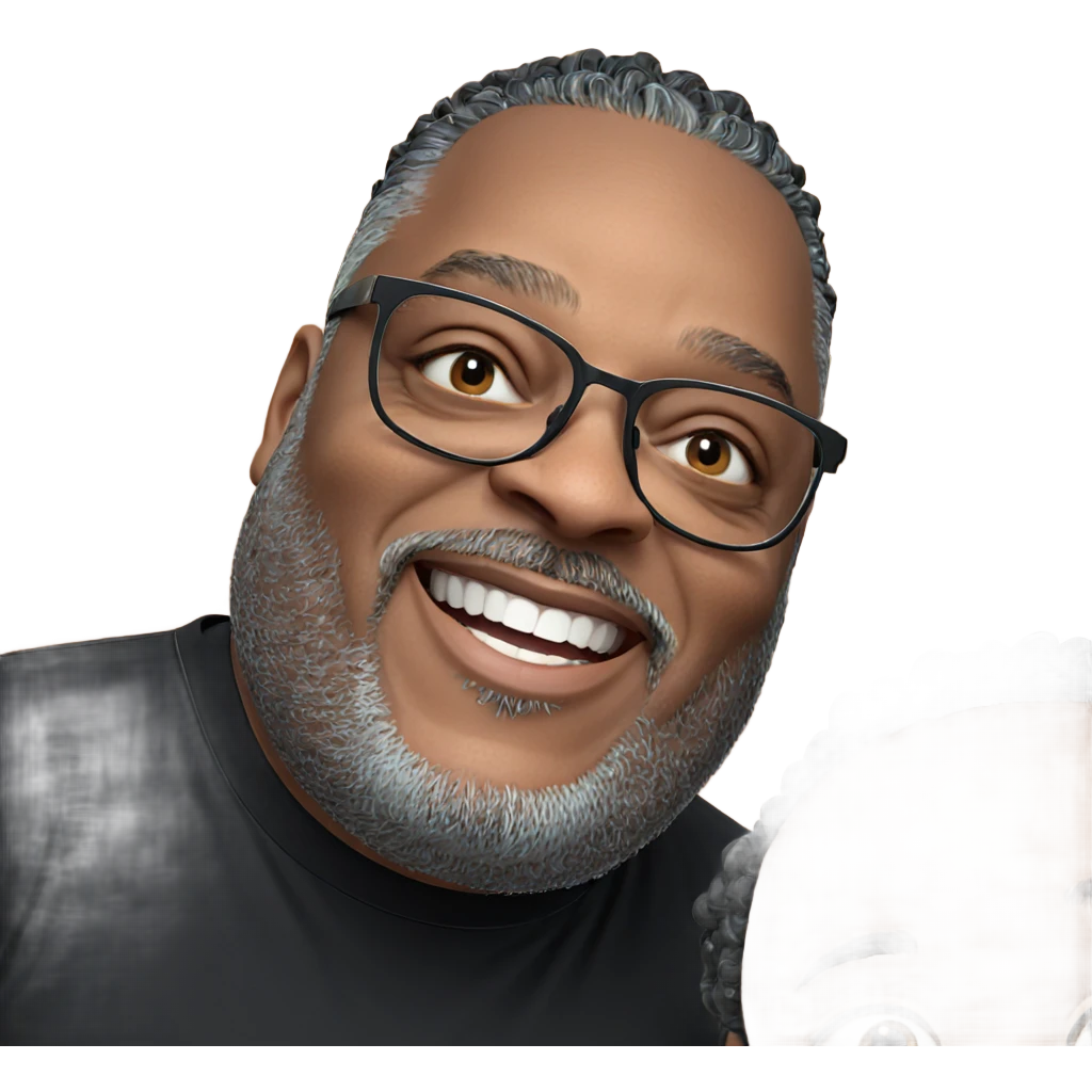 smiling boy in black shirt emoji