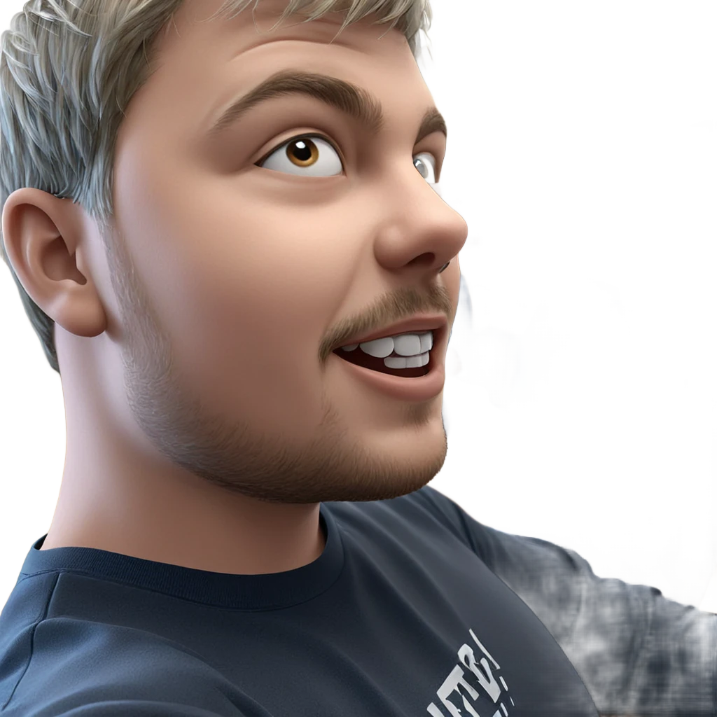 playful boys in blurry room emoji