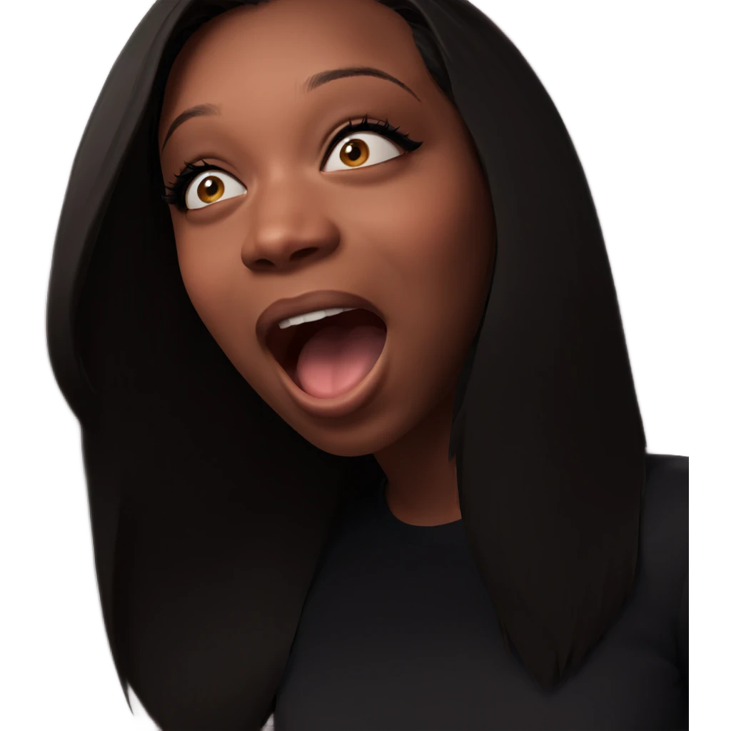 playful girl and boy moment emoji