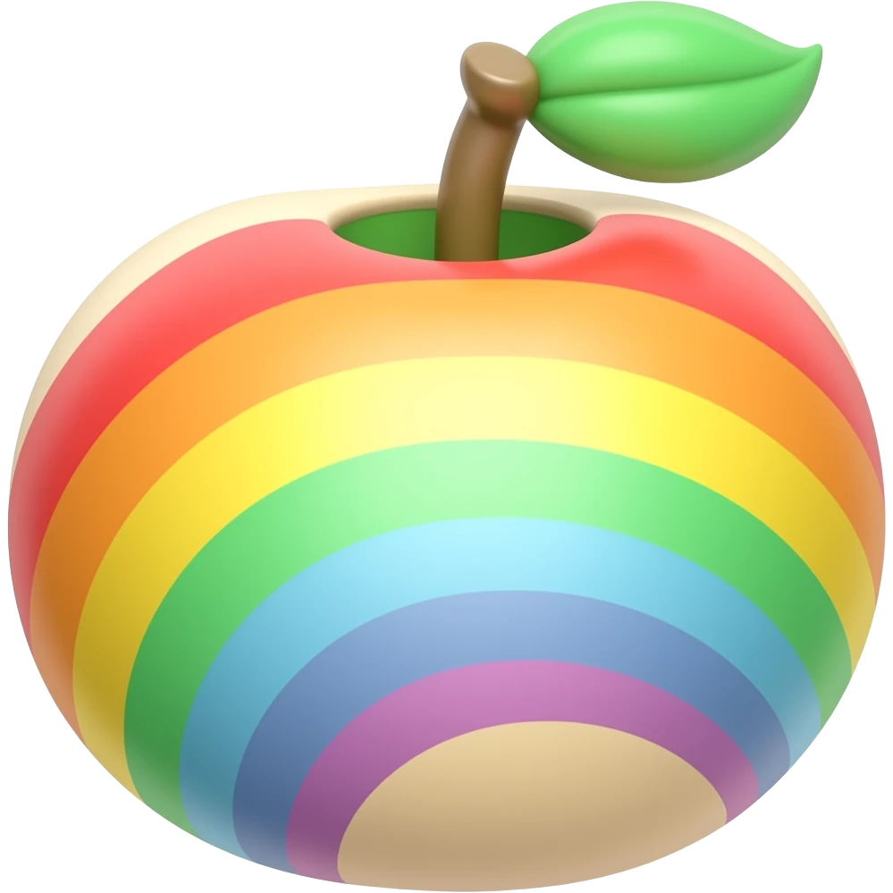 rainbow fruit emoji
