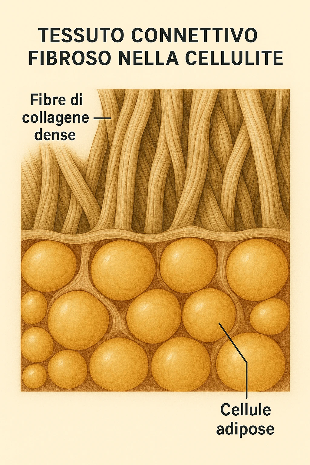 tessuto connettivo fibroso di cellulite in italiano emoji