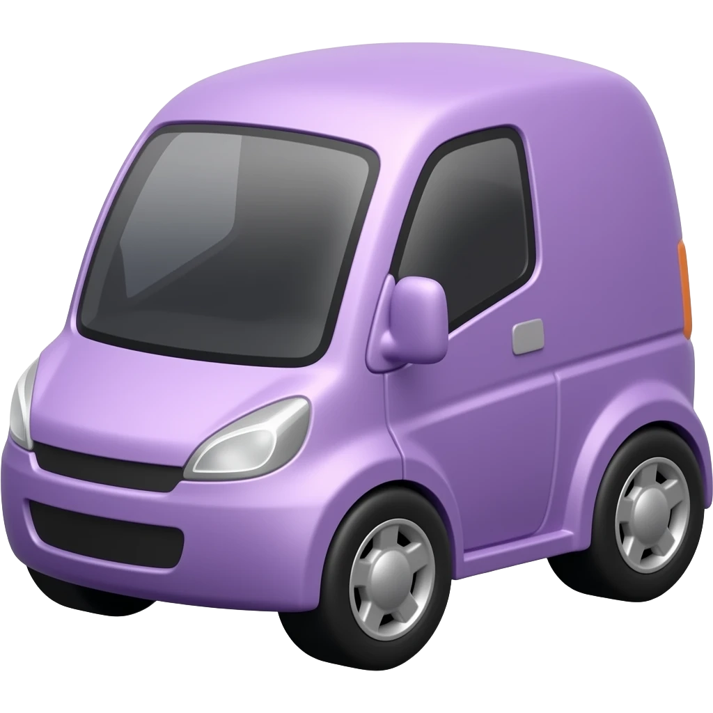purpledelivery robot emoji