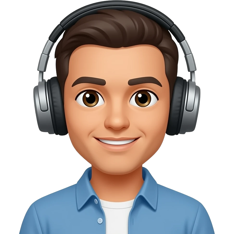 Combine this one 😌 with this another one 🎧 emoji