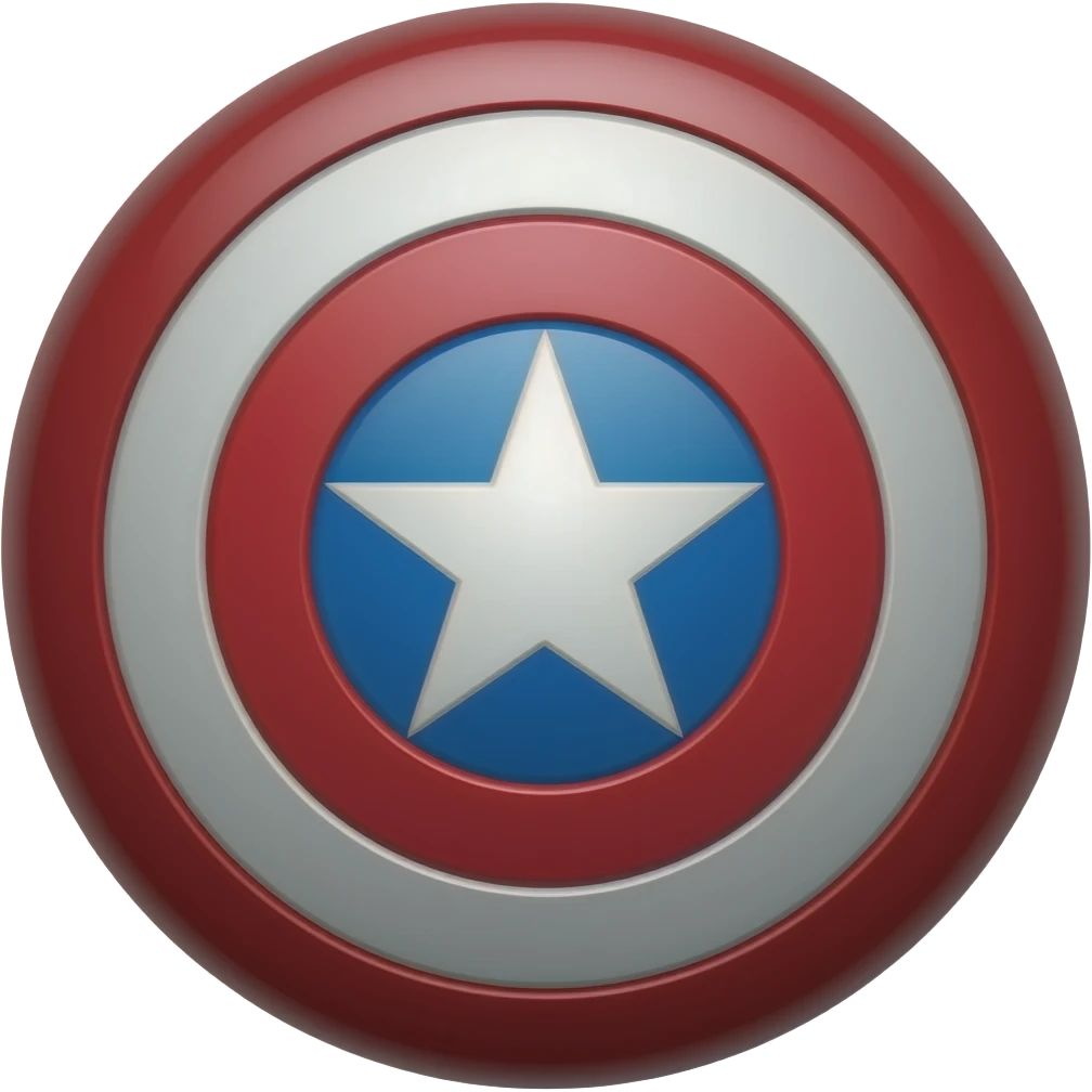 Captain america  shield emoji