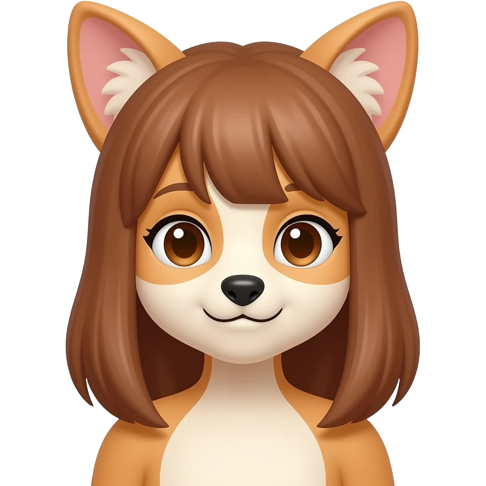 Animal girl emoji
