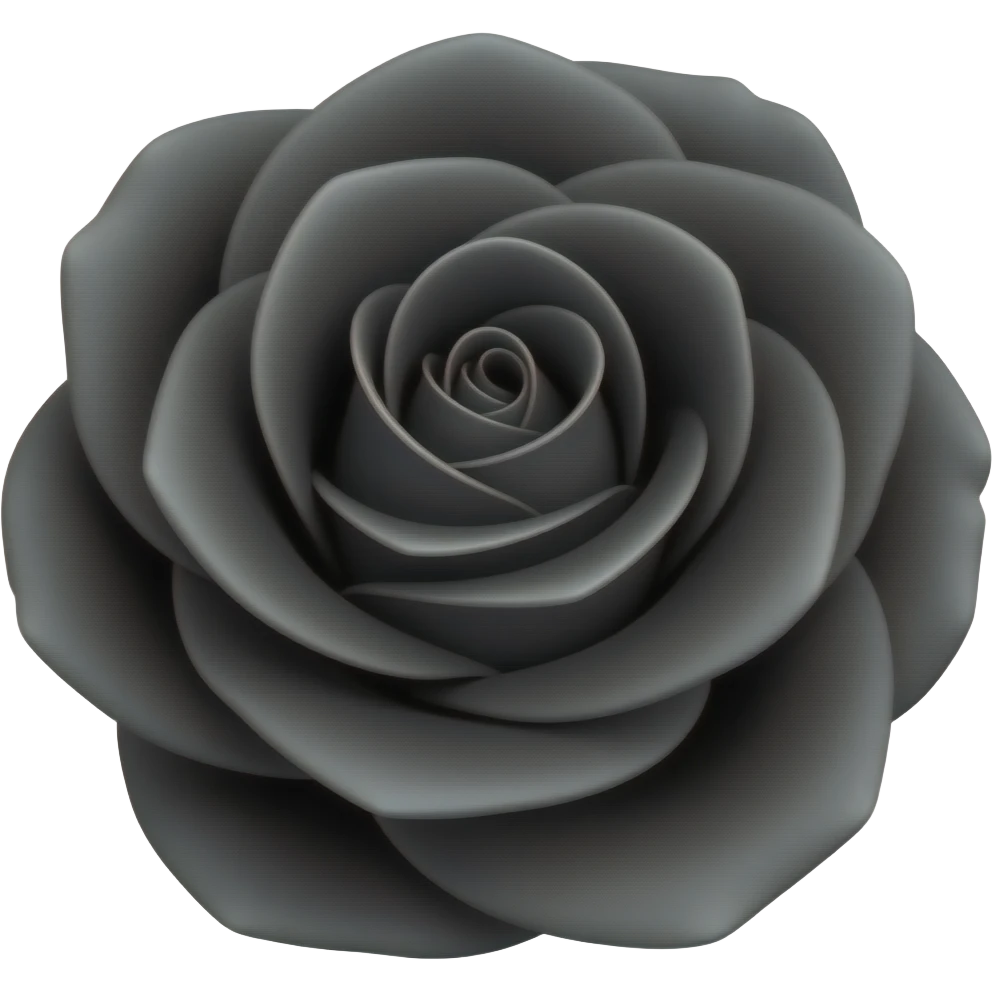 Rosas negras emoji