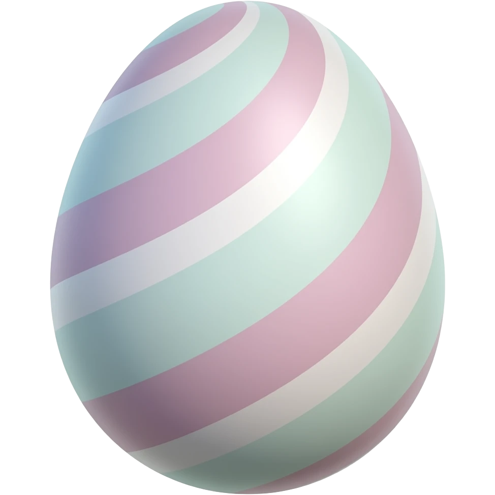 easter egg pastel emoji