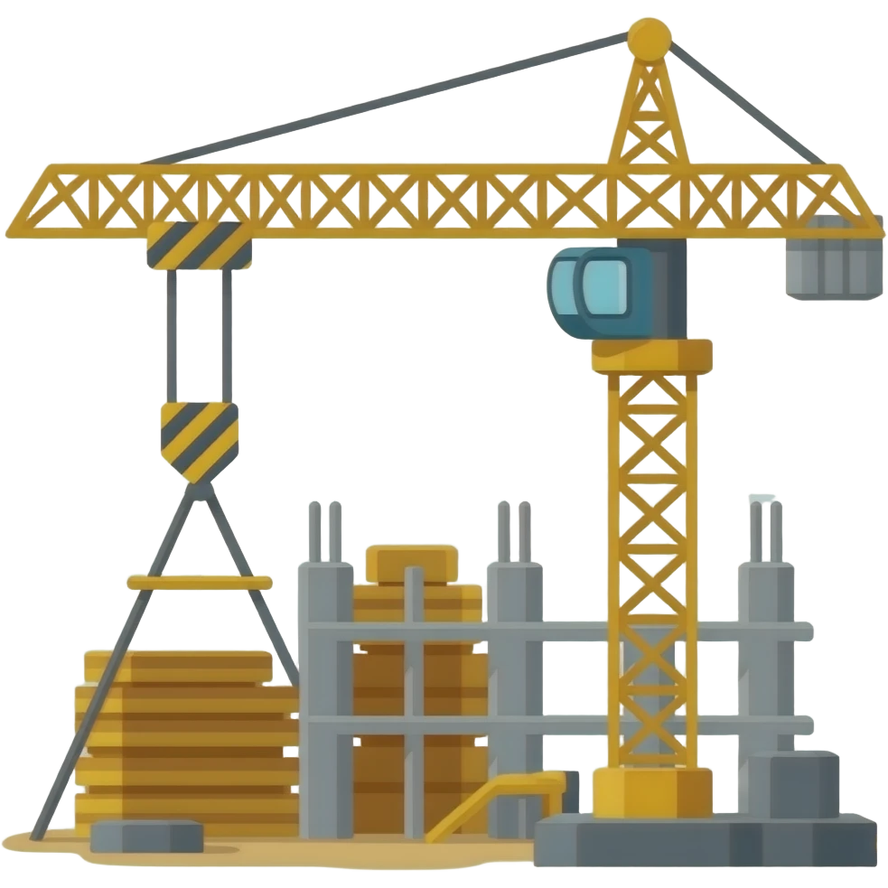 CLIPART OF CONTRACTOR CRANE emoji