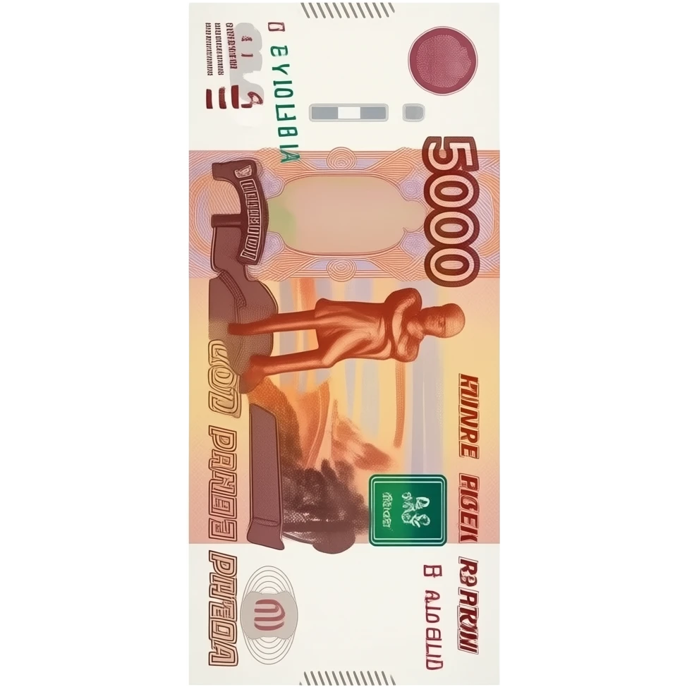 5000 Рублей купюра emoji
