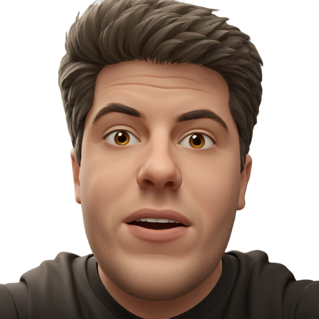 indoor portrait of a man emoji