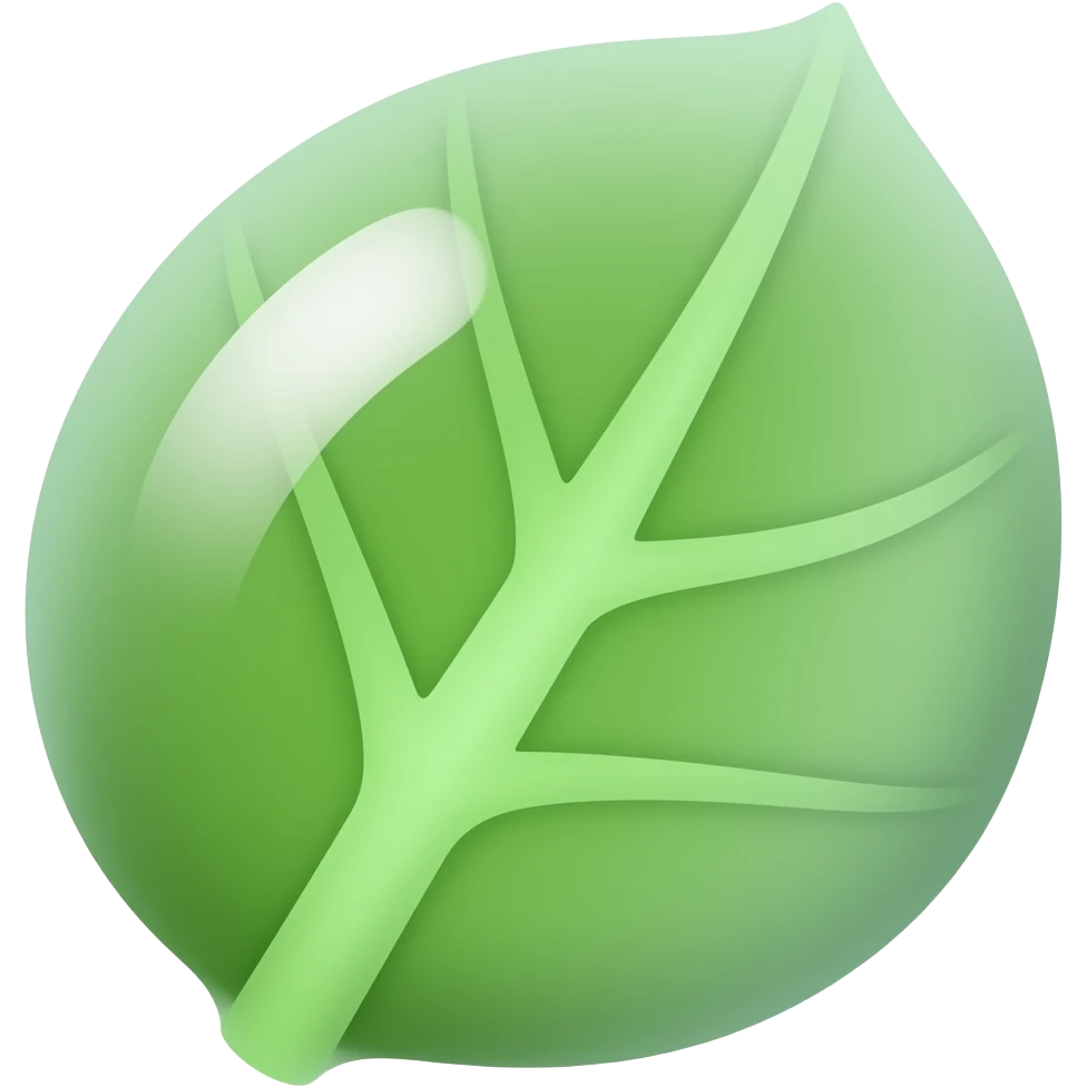 Green Spirulina emoji