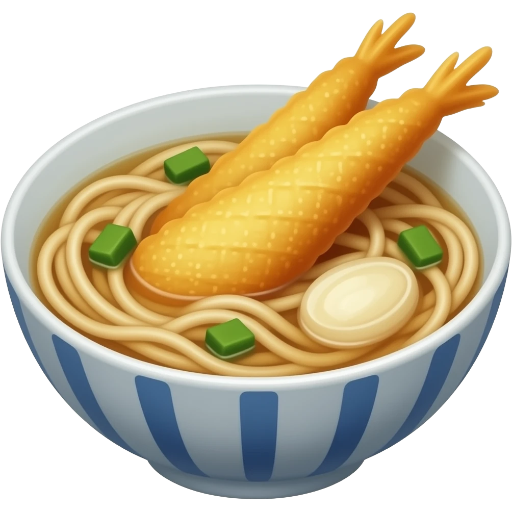 tempura udon emoji