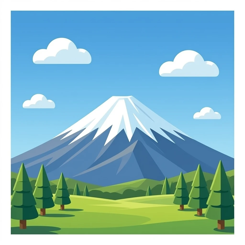 Mount fugi emoji