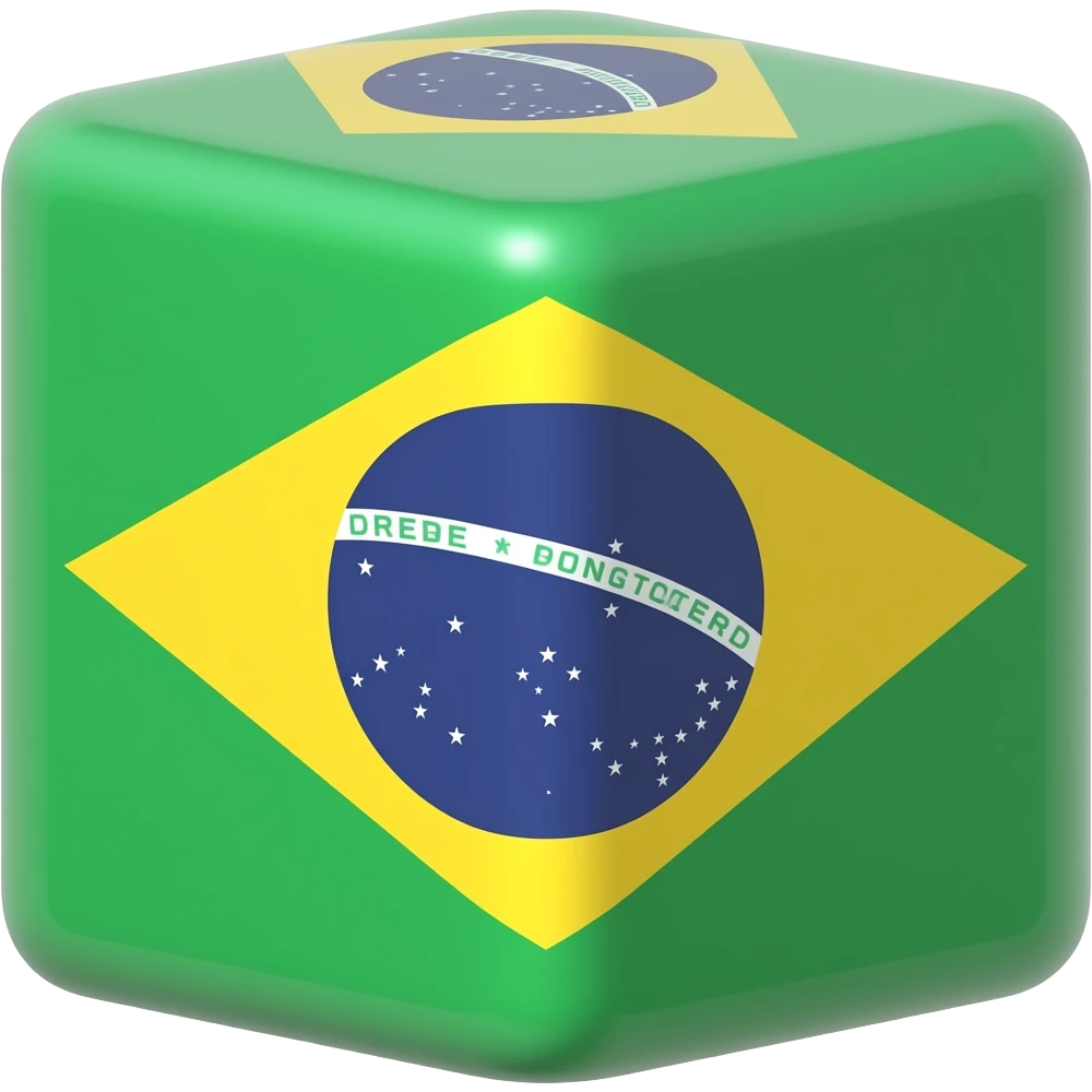 Brazil cube emoji