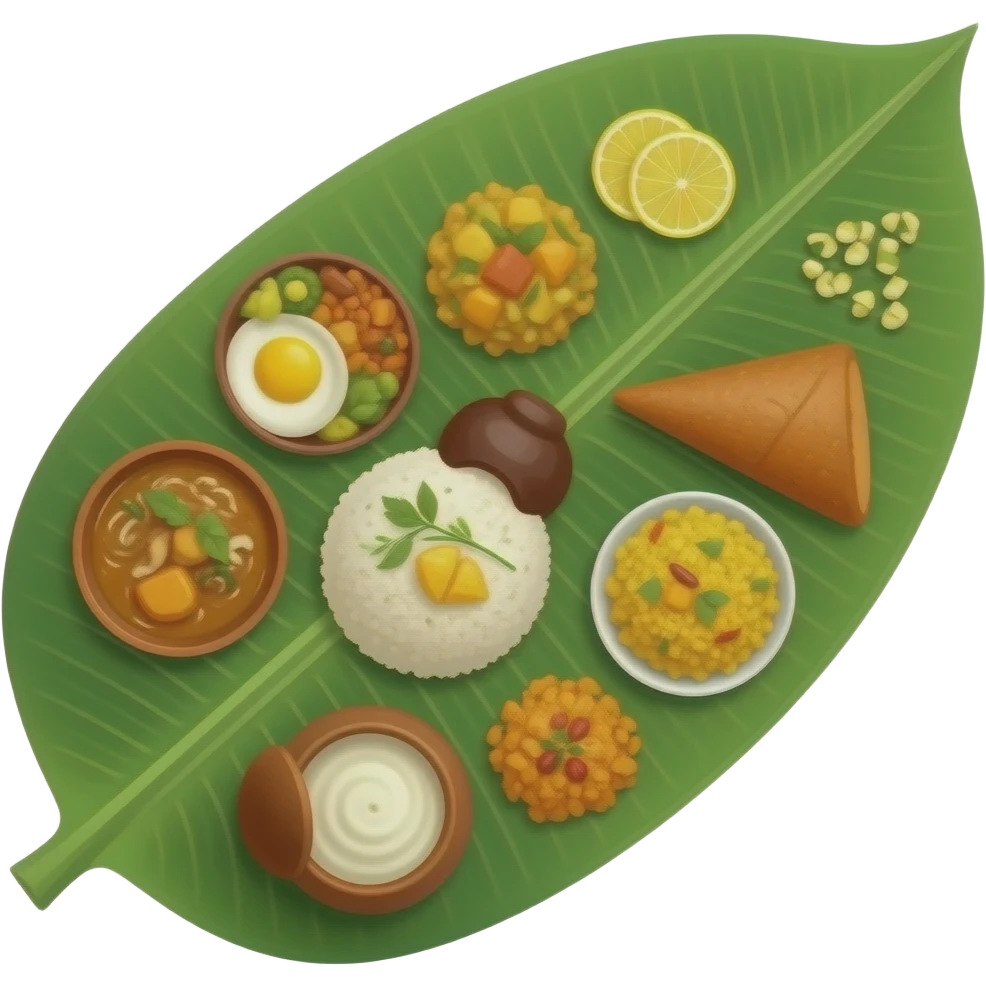 Kerala sadhya emoji emoji