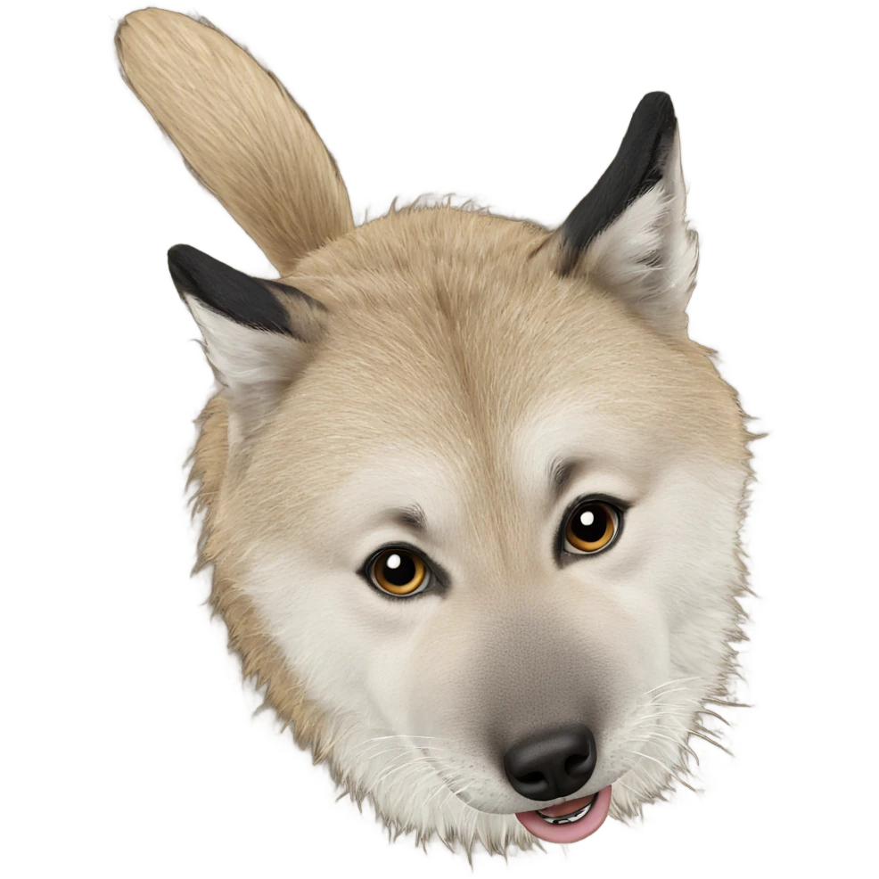 realistic animal gaze focus emoji